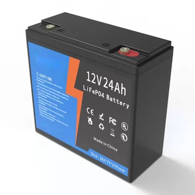 LFP battery>YX-12V 24Ah